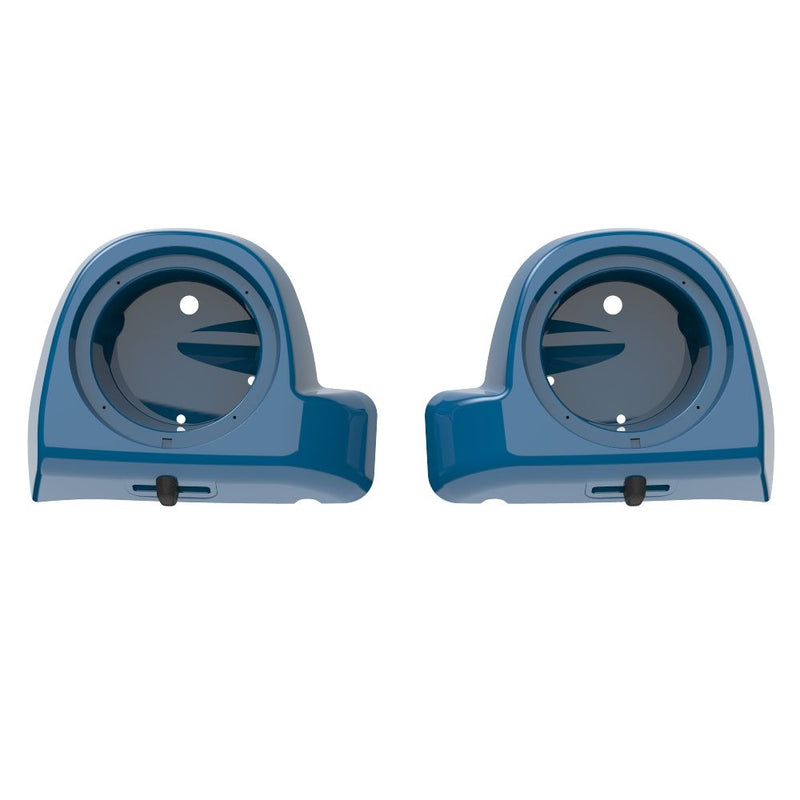 Advanblack Lower Vented Fairings 6.5' Speaker Pods  fit 2014-2023 Harley Davidson Touring