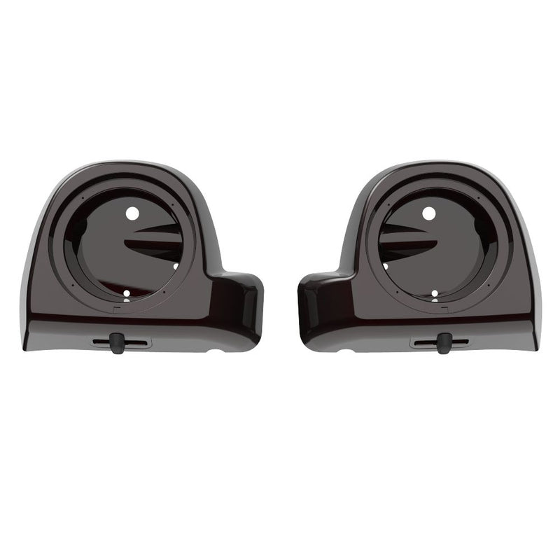 Advanblack Lower Vented Fairings 6.5' Speaker Pods  fit 2014-2023 Harley Davidson Touring