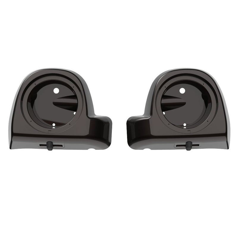 Advanblack Lower Vented Fairings 6.5' Speaker Pods  fit 2014-2023 Harley Davidson Touring
