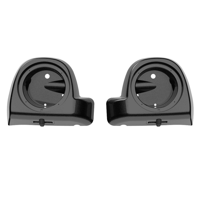 Advanblack Lower Vented Fairings 6.5' Speaker Pods  fit 2014-2023 Harley Davidson Touring