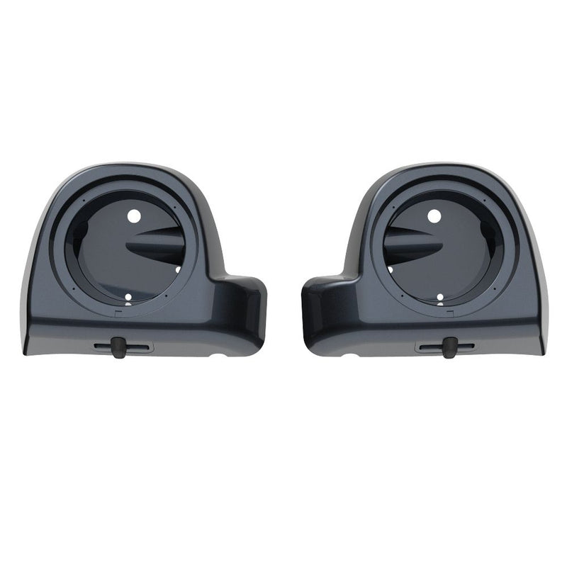 Advanblack Lower Vented Fairings 6.5' Speaker Pods  fit 2014-2023 Harley Davidson Touring