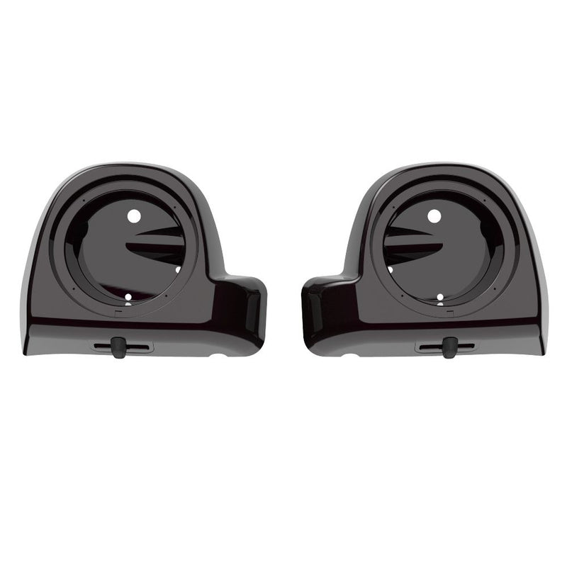 Advanblack Lower Vented Fairings 6.5' Speaker Pods  fit 2014-2023 Harley Davidson Touring