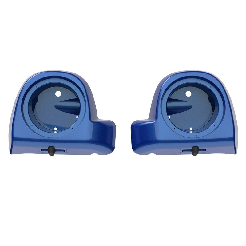 Advanblack Lower Vented Fairings 6.5' Speaker Pods  fit 2014-2023 Harley Davidson Touring