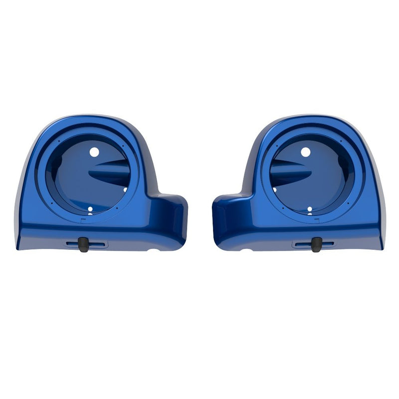Advanblack Lower Vented Fairings 6.5' Speaker Pods  fit 2014-2023 Harley Davidson Touring