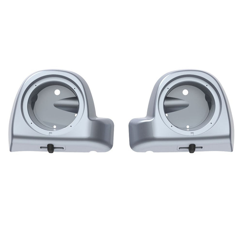 Advanblack Lower Vented Fairings 6.5' Speaker Pods  fit 2014-2023 Harley Davidson Touring