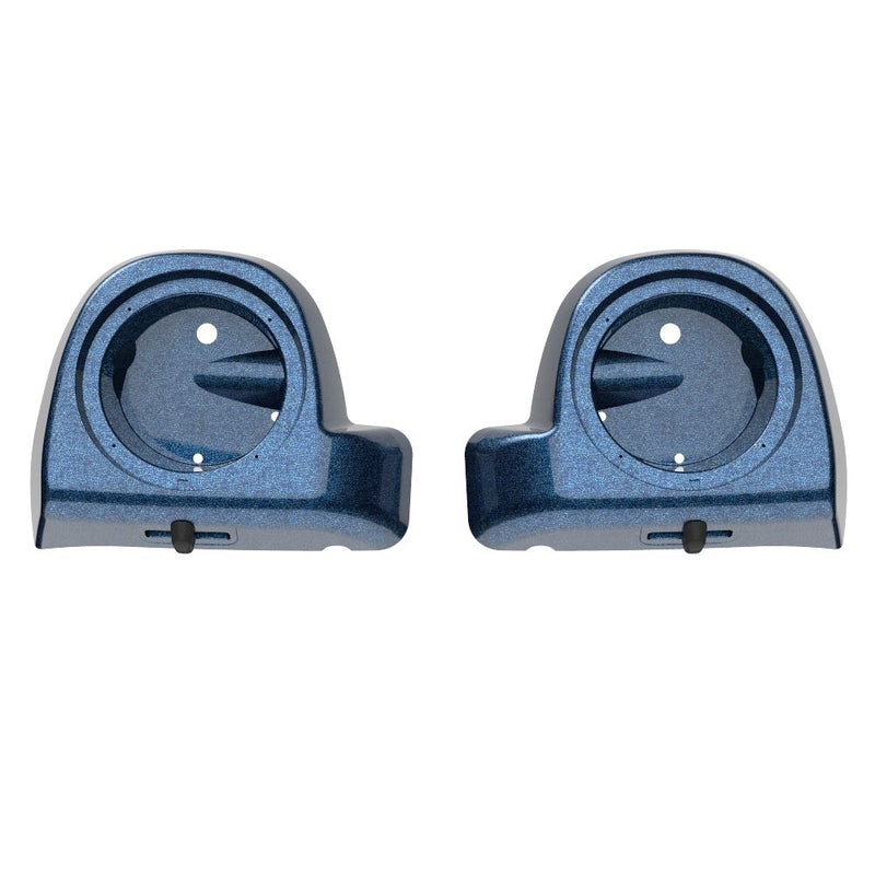 Advanblack Lower Vented Fairings 6.5' Speaker Pods  fit 2014-2023 Harley Davidson Touring