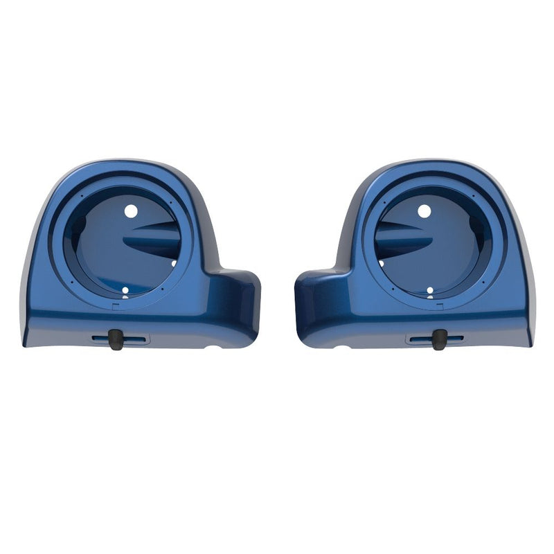 Advanblack Lower Vented Fairings 6.5' Speaker Pods  fit 2014-2023 Harley Davidson Touring