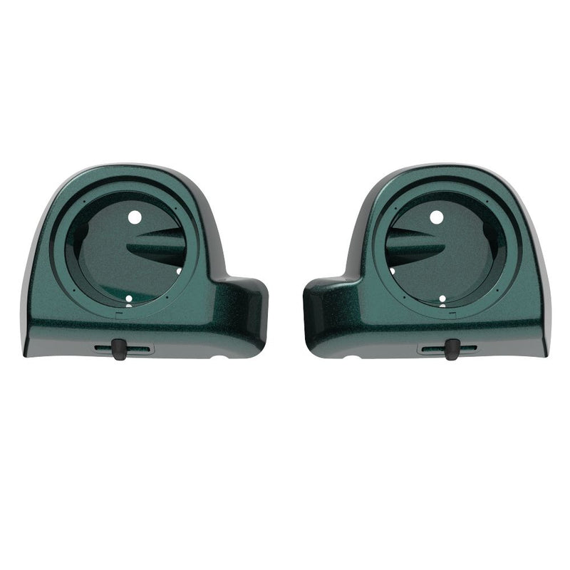 Advanblack Lower Vented Fairings 6.5' Speaker Pods  fit 2014-2023 Harley Davidson Touring