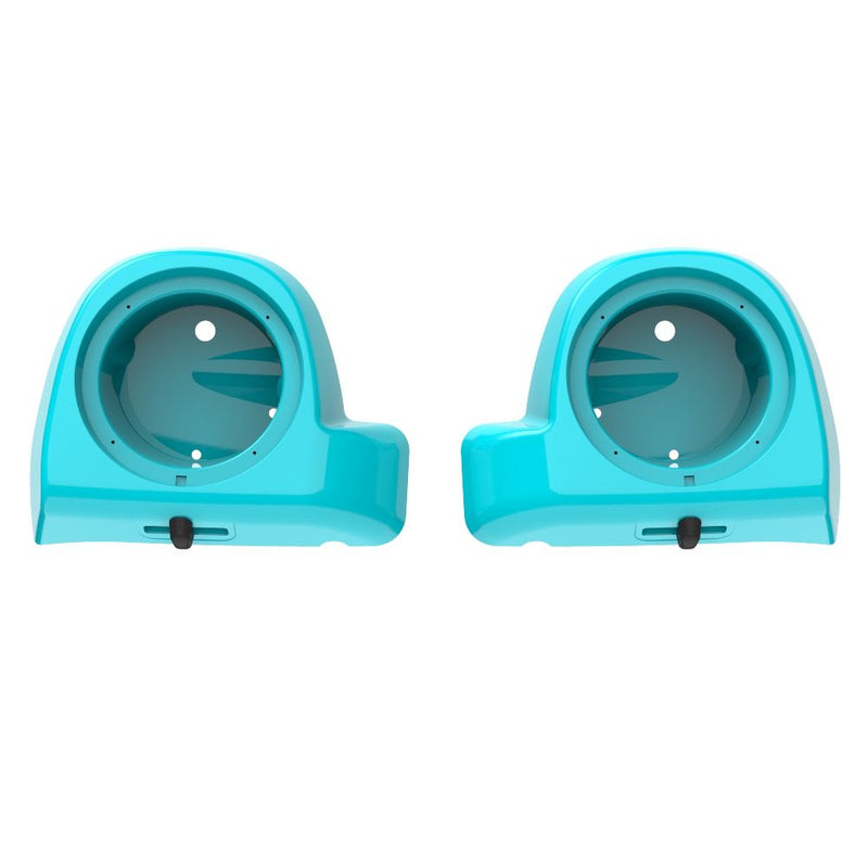 Advanblack Lower Vented Fairings 6.5' Speaker Pods  fit 2014-2023 Harley Davidson Touring