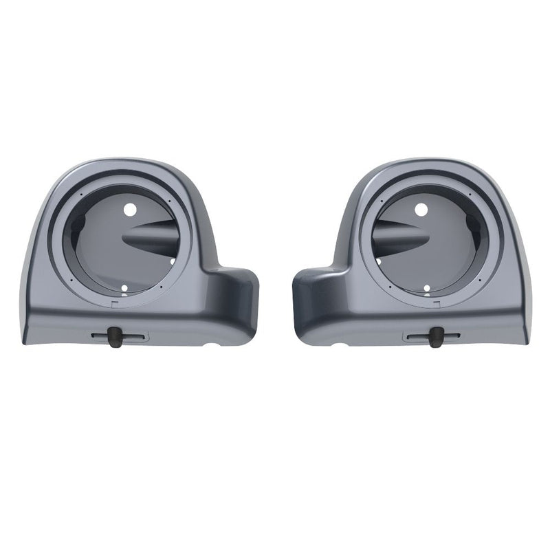Advanblack Lower Vented Fairings 6.5' Speaker Pods  fit 2014-2023 Harley Davidson Touring