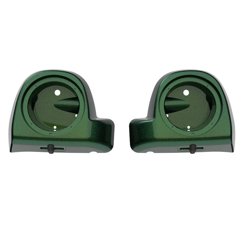 Advanblack Lower Vented Fairings 6.5' Speaker Pods  fit 2014-2023 Harley Davidson Touring