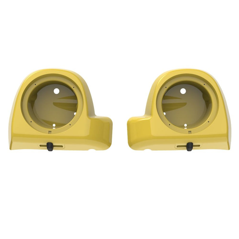 Advanblack Lower Vented Fairings 6.5' Speaker Pods  fit 2014-2023 Harley Davidson Touring