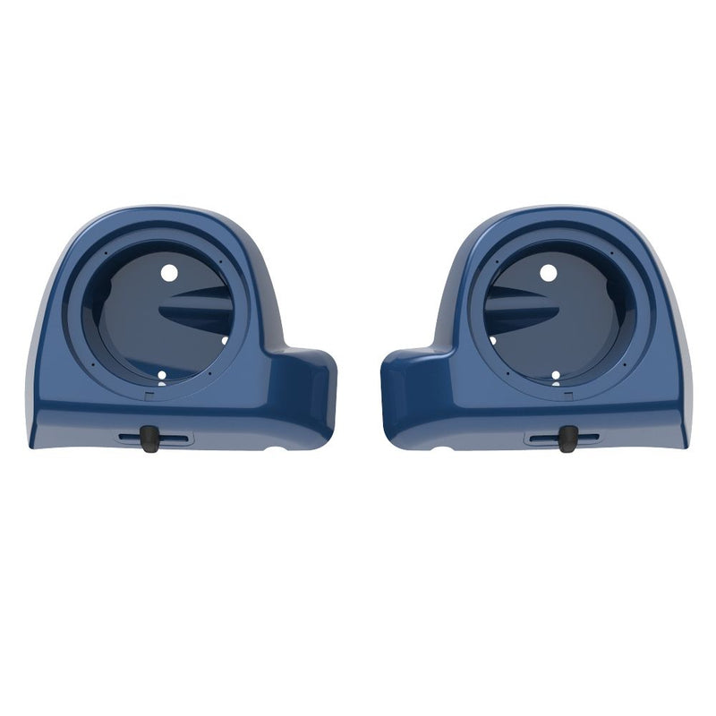 Advanblack Lower Vented Fairings 6.5' Speaker Pods  fit 2014-2023 Harley Davidson Touring
