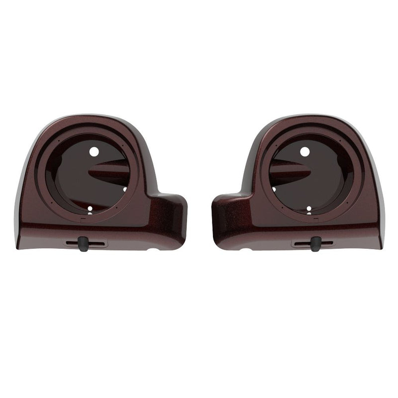 Advanblack Lower Vented Fairings 6.5' Speaker Pods  fit 2014-2023 Harley Davidson Touring