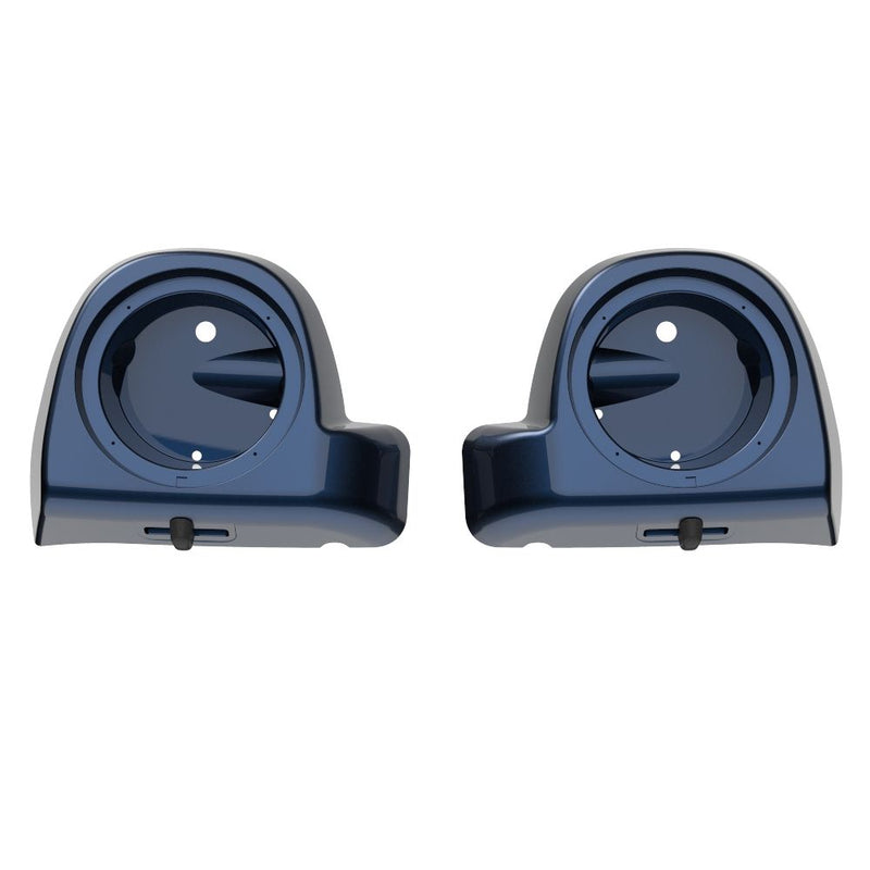 Advanblack Lower Vented Fairings 6.5' Speaker Pods  fit 2014-2023 Harley Davidson Touring