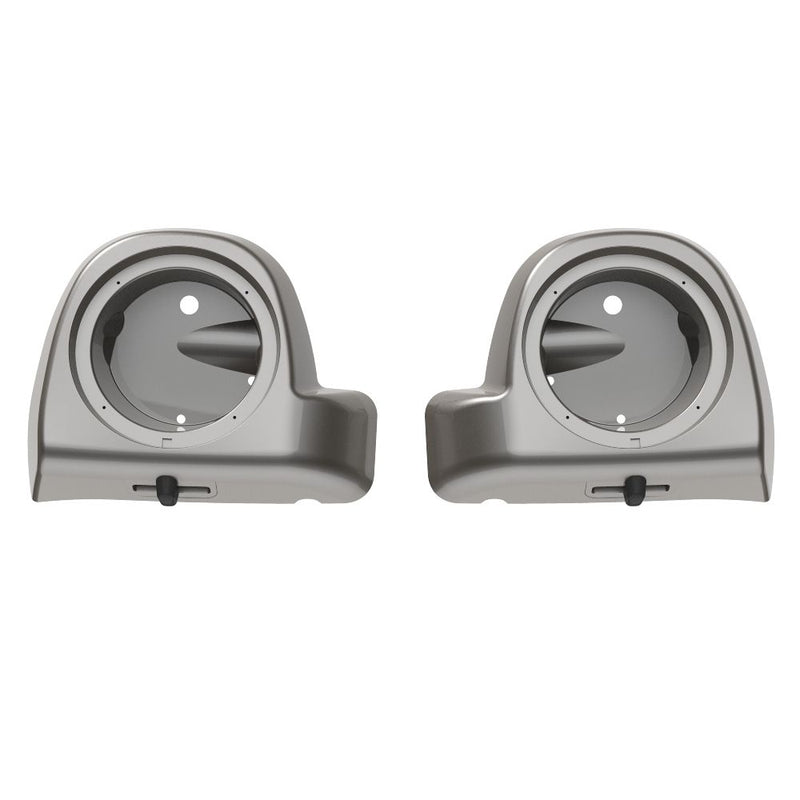 Advanblack Lower Vented Fairings 6.5' Speaker Pods  fit 2014-2023 Harley Davidson Touring