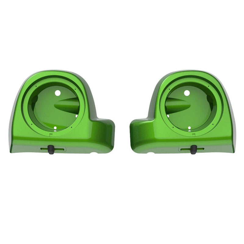 Advanblack Lower Vented Fairings 6.5' Speaker Pods  fit 2014-2023 Harley Davidson Touring