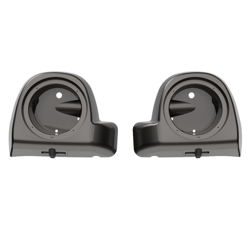 Advanblack Lower Vented Fairings 6.5' Speaker Pods  fit 2014-2023 Harley Davidson Touring