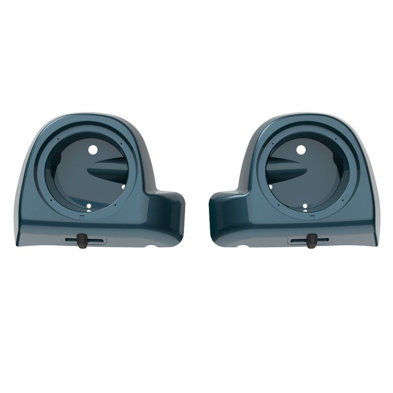 Advanblack Lower Vented Fairings 6.5' Speaker Pods  fit 2014-2023 Harley Davidson Touring