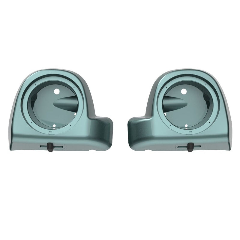 Advanblack Lower Vented Fairings 6.5' Speaker Pods  fit 2014-2023 Harley Davidson Touring