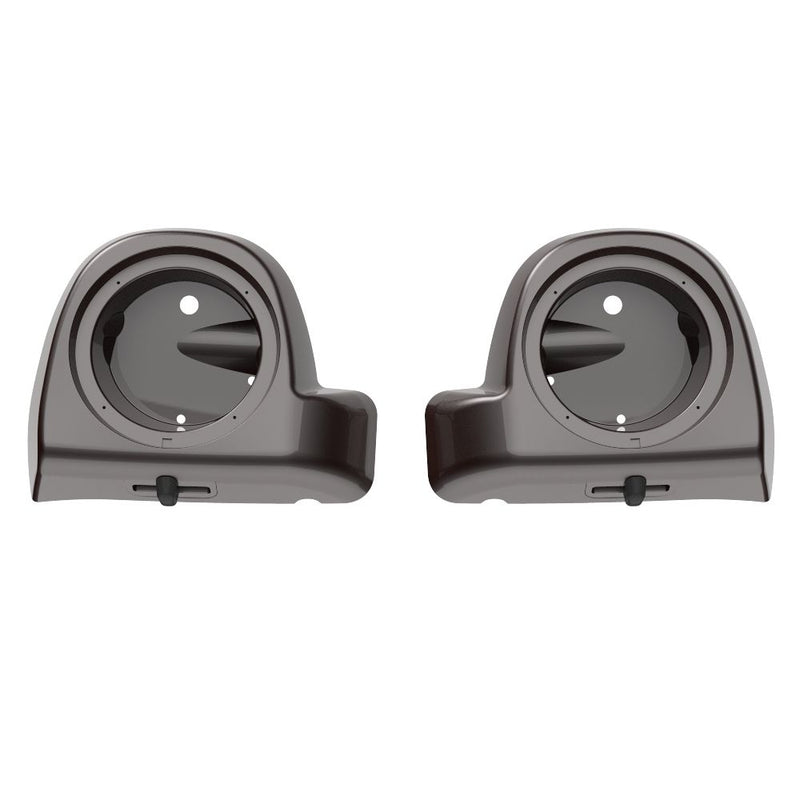 Advanblack Lower Vented Fairings 6.5' Speaker Pods  fit 2014-2023 Harley Davidson Touring