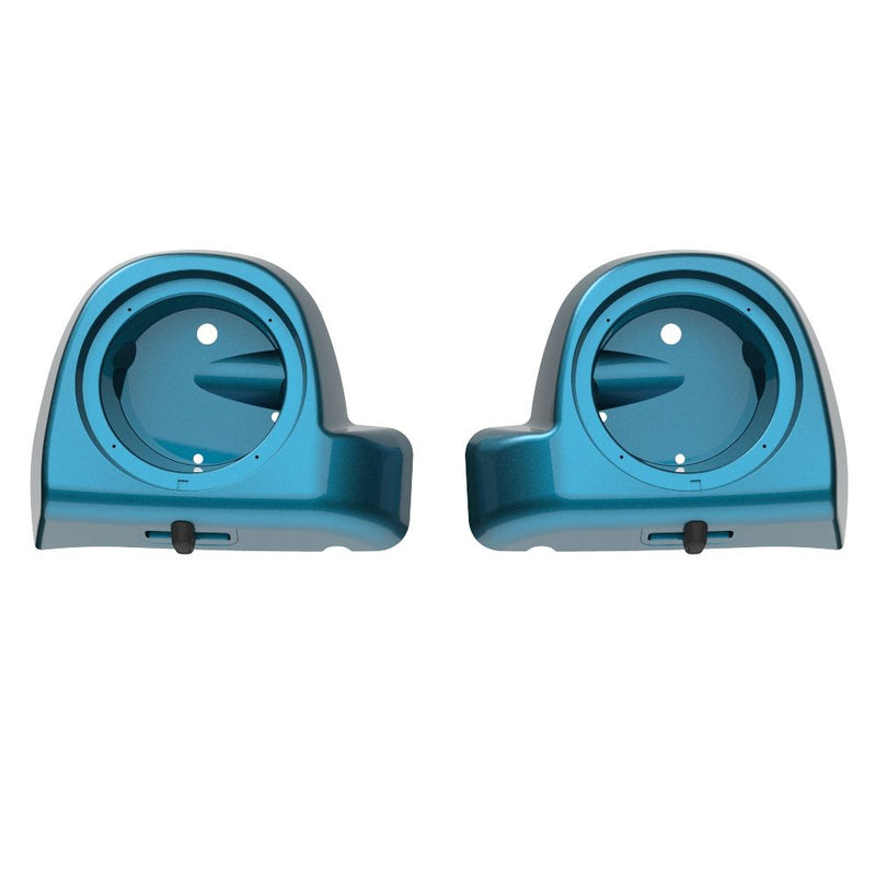 Advanblack Lower Vented Fairings 6.5' Speaker Pods  fit 2014-2023 Harley Davidson Touring