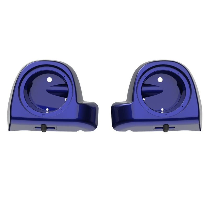 Advanblack Lower Vented Fairings 6.5' Speaker Pods  fit 2014-2023 Harley Davidson Touring