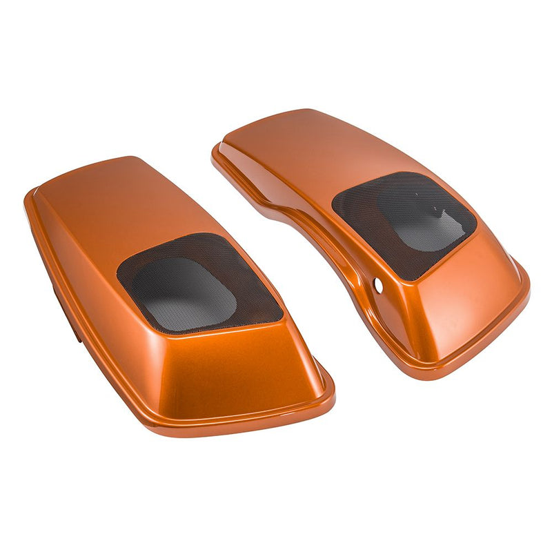 Advanblack Color Matched 6X9 Saddlebag Speaker Lids For 2014-2023 Harley Davidson Touring