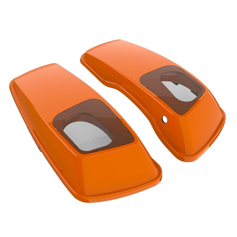 Advanblack Color Matched 6X9 Saddlebag Speaker Lids For 2014-2023 Harley Davidson Touring