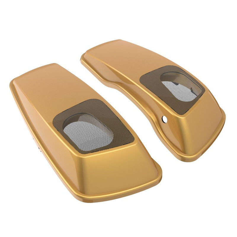 Advanblack Color Matched 6X9 Saddlebag Speaker Lids For 2014-2023 Harley Davidson Touring