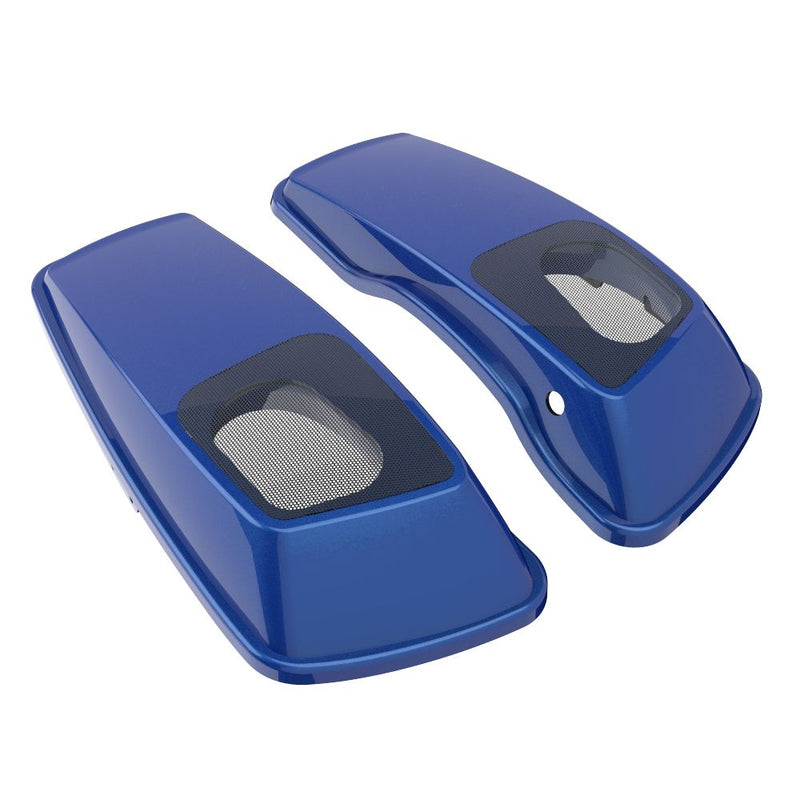 Advanblack Color Matched 6X9 Saddlebag Speaker Lids For 2014-2023 Harley Davidson Touring