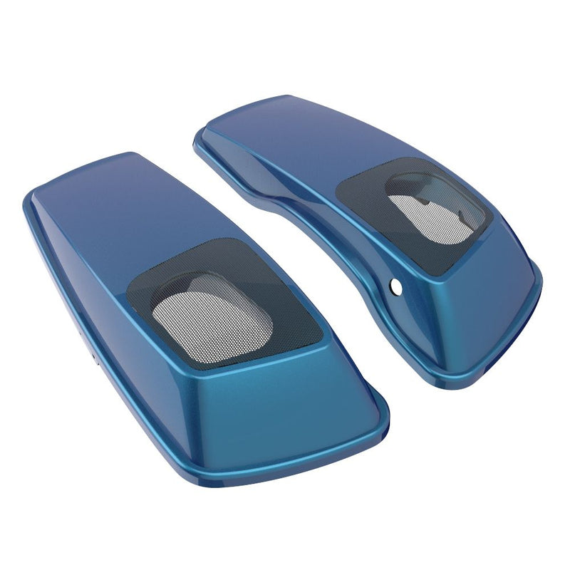 Advanblack Color Matched 6X9 Saddlebag Speaker Lids For 2014-2023 Harley Davidson Touring