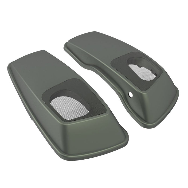 Advanblack Color Matched 6X9 Saddlebag Speaker Lids For 2014-2023 Harley Davidson Touring
