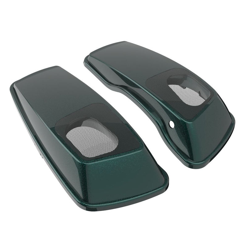 Advanblack Color Matched 6X9 Saddlebag Speaker Lids For 2014-2023 Harley Davidson Touring