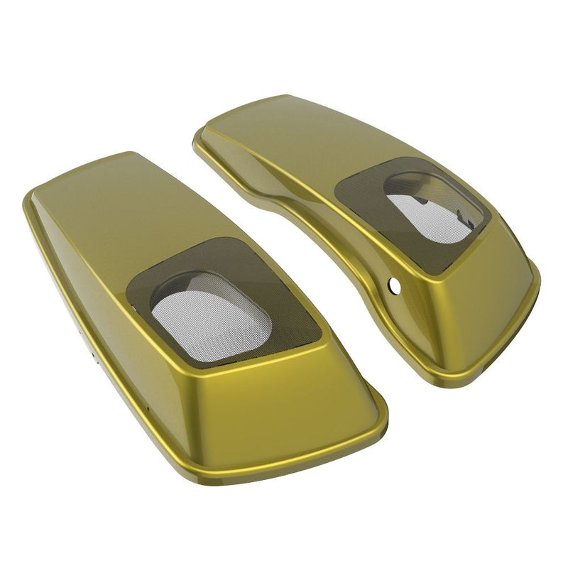 Advanblack Color Matched 6X9 Saddlebag Speaker Lids For 2014-2023 Harley Davidson Touring
