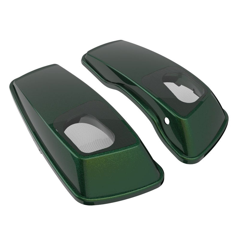 Advanblack Color Matched 6X9 Saddlebag Speaker Lids For 2014-2023 Harley Davidson Touring