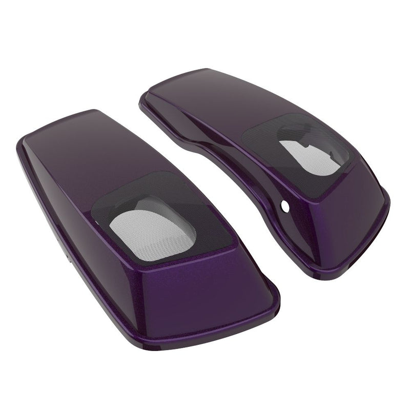 Advanblack Color Matched 6X9 Saddlebag Speaker Lids For 2014-2023 Harley Davidson Touring