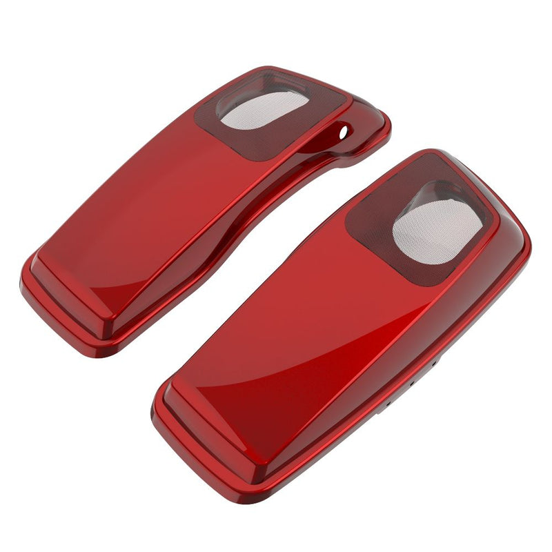 Advanblack Color Matched 6X9 Saddlebag Speaker Lids For 2014-2023 Harley Davidson Touring