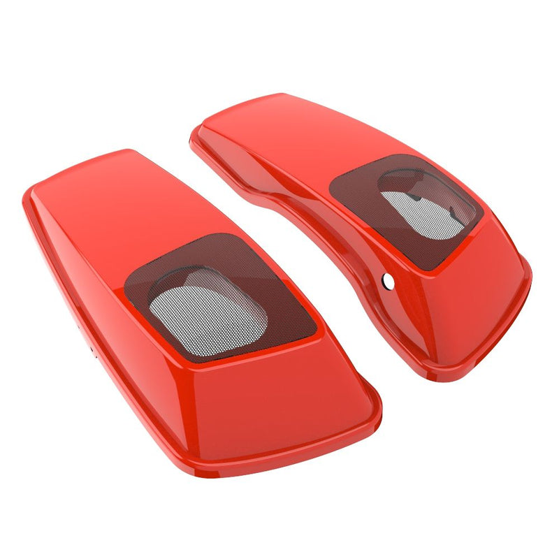Advanblack Color Matched 6X9 Saddlebag Speaker Lids For 2014-2023 Harley Davidson Touring