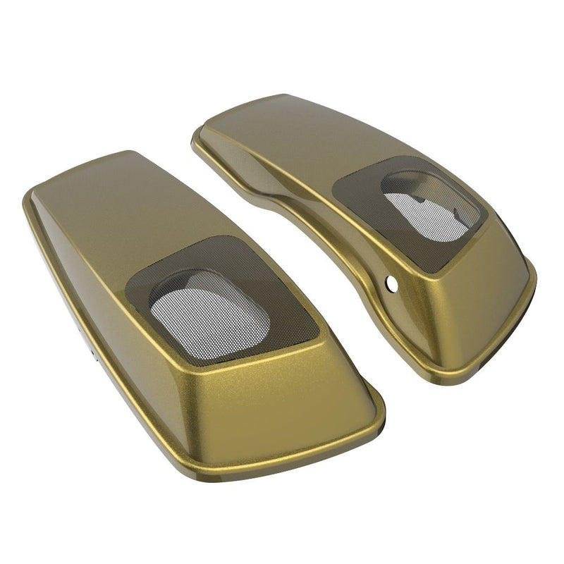 Advanblack Color Matched 6X9 Saddlebag Speaker Lids For 2014-2023 Harley Davidson Touring
