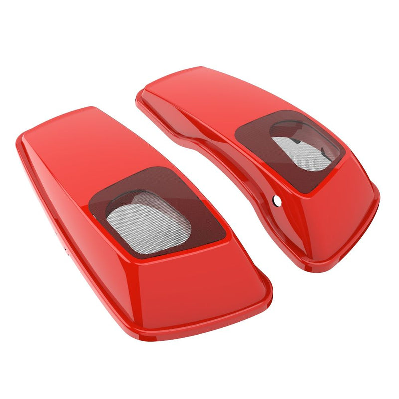 Advanblack Color Matched 6X9 Saddlebag Speaker Lids For 2014-2023 Harley Davidson Touring