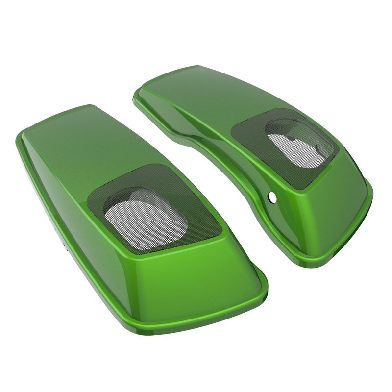 Advanblack Color Matched 6X9 Saddlebag Speaker Lids For 2014-2023 Harley Davidson Touring
