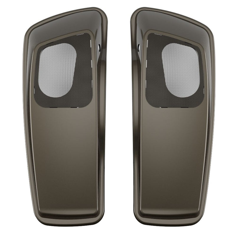 Advanblack Color Matched 6X9 Saddlebag Speaker Lids For 2014-2023 Harley Davidson Touring