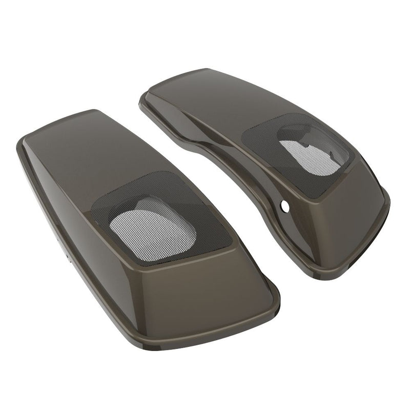 Advanblack Color Matched 6X9 Saddlebag Speaker Lids For 2014-2023 Harley Davidson Touring