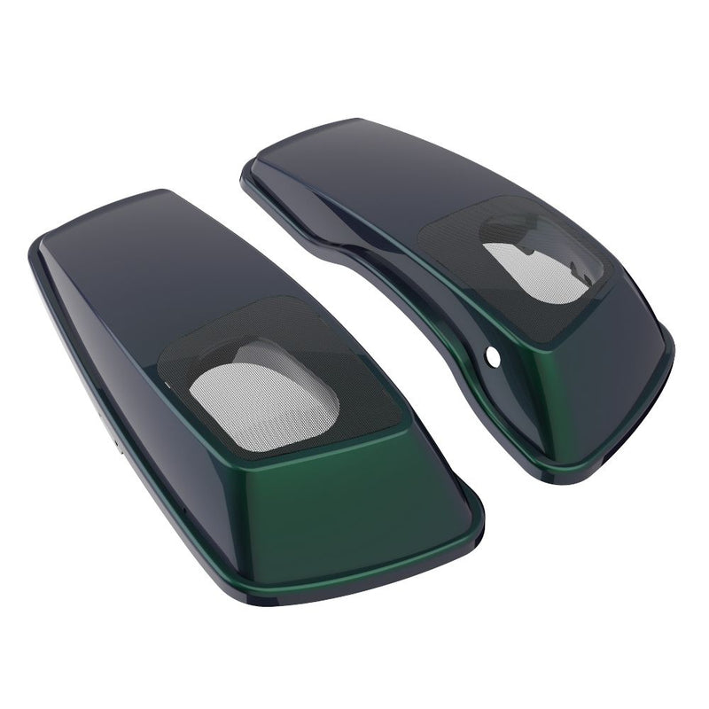 Advanblack Color Matched 6X9 Saddlebag Speaker Lids For 2014-2023 Harley Davidson Touring