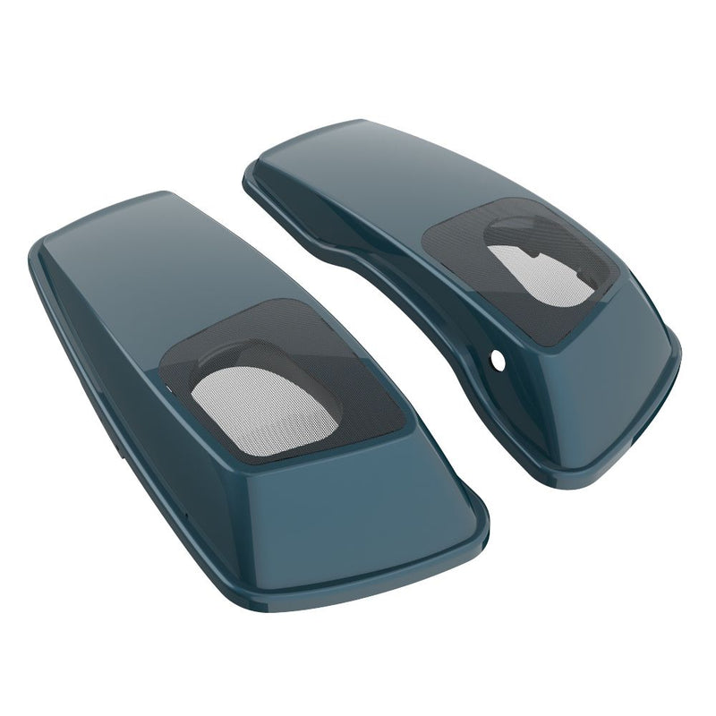 Advanblack Color Matched 6X9 Saddlebag Speaker Lids For 2014-2023 Harley Davidson Touring