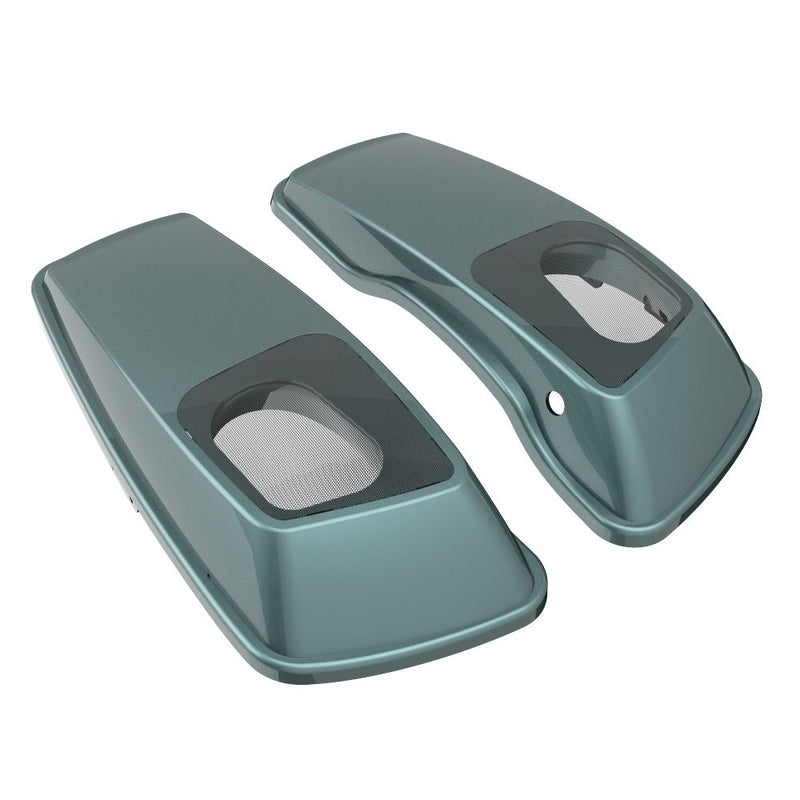 Advanblack Color Matched 6X9 Saddlebag Speaker Lids For 2014-2023 Harley Davidson Touring