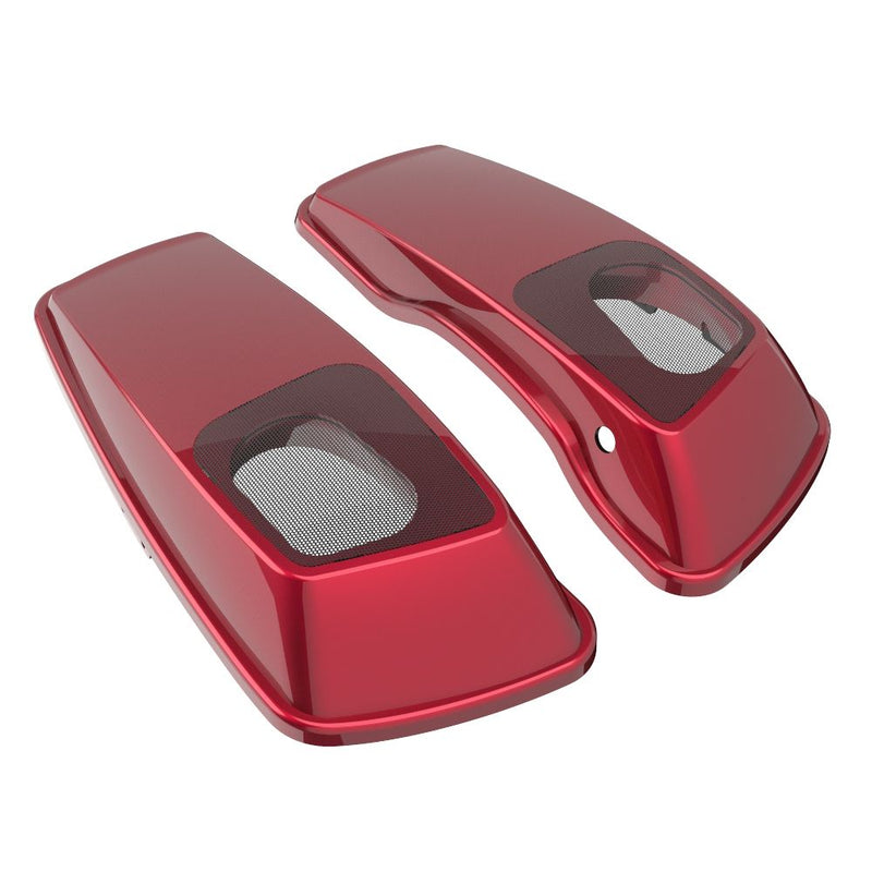 Advanblack Color Matched 6X9 Saddlebag Speaker Lids For 2014-2023 Harley Davidson Touring