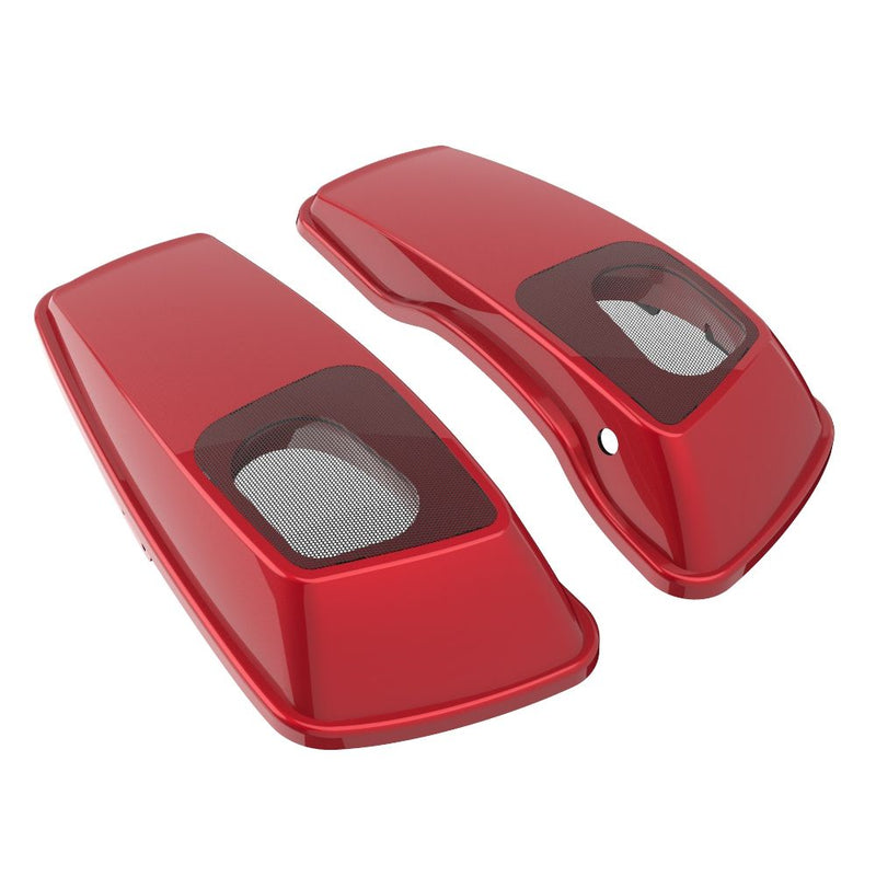 Advanblack Color Matched 6X9 Saddlebag Speaker Lids For 2014-2023 Harley Davidson Touring