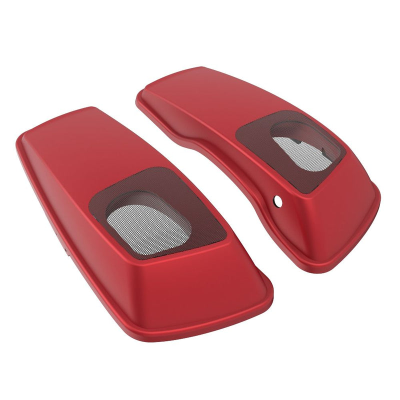 Advanblack Color Matched 6X9 Saddlebag Speaker Lids For 2014-2023 Harley Davidson Touring
